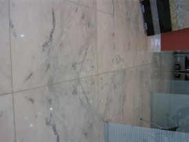 Floor - White Marble - Goiania/GO
